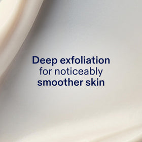 Skinfix KP + PsO smoothing body cream spread on damp skin supports quick smoothing after shower.