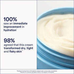 Texture swirl of Skinfix Lipid-Boost demonstrates quick absorption and glow.