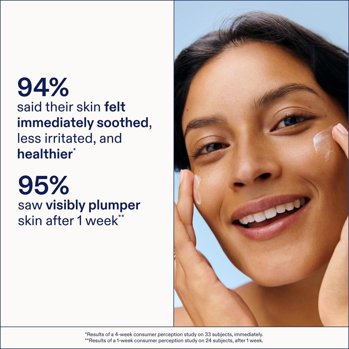 Skinfix ingredients panel highlights a lipid rich complex and peptides