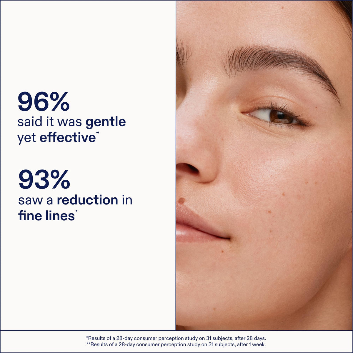 Applying Skinfix 360 Eye onto the under-eye area to smooth