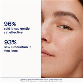 Applying Skinfix 360 Eye onto the under-eye area to smooth