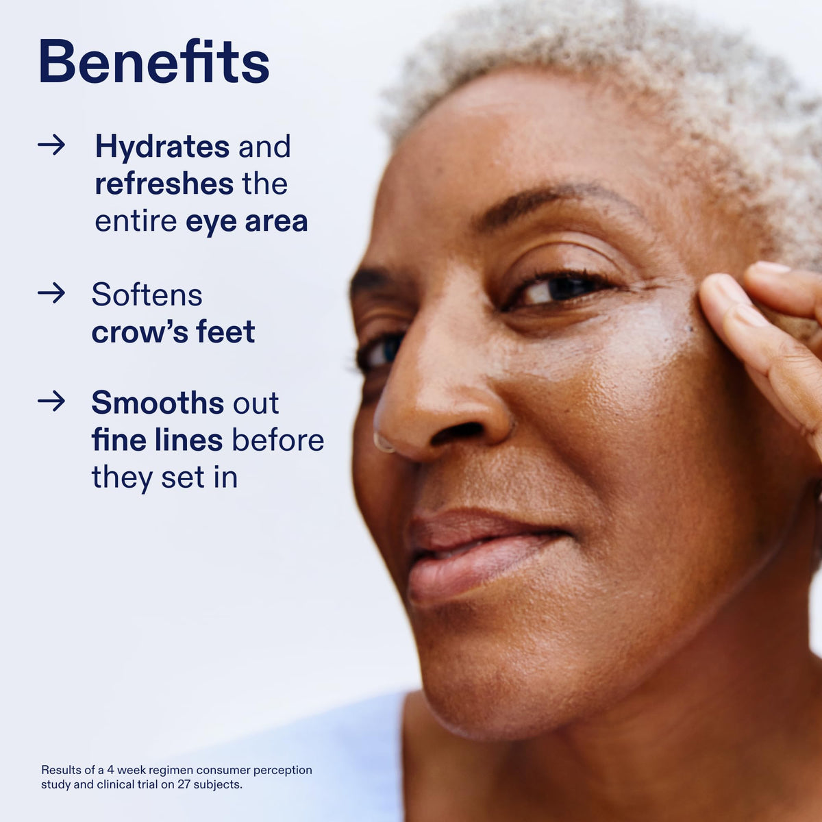 Dotting Skinfix 360 Eye around eyelids to target fine lines