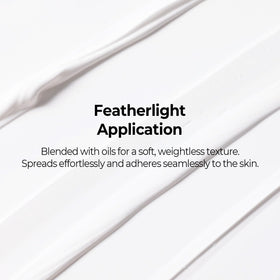 SKINFOOD Peach Cotton Tone Up Cream applied on cheek for balanced tone with subtle blur.
