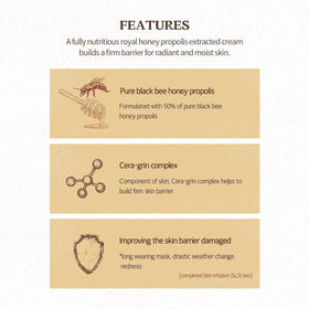SKINFOOD 1957 Royal Jelly extract close-up emphasizes nourishing feel for revitalized skin