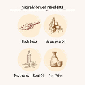 Application of SKINFOOD 1957 Scrub in circular motions for gentle exfoliation