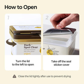 SKINFOOD Yuja C Vita Daily Sheet Mask recyclable packaging shown.