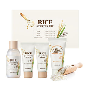SKINFOOD 1957 Rice Face Wash bottle for gentle cleansing and purified pores.