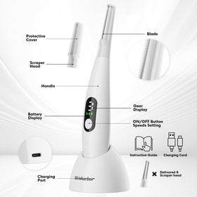 Skinharbor Sonic Dermaplane Razor rechargeable for on the go skincare