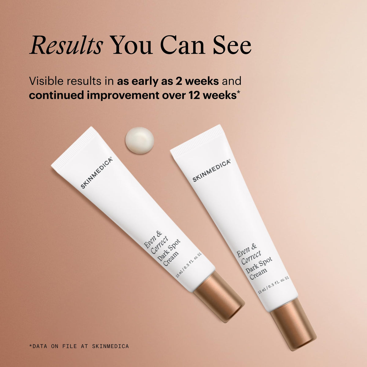 Dispense-ready pump of SkinMedica Even & Correct for easy daily use.