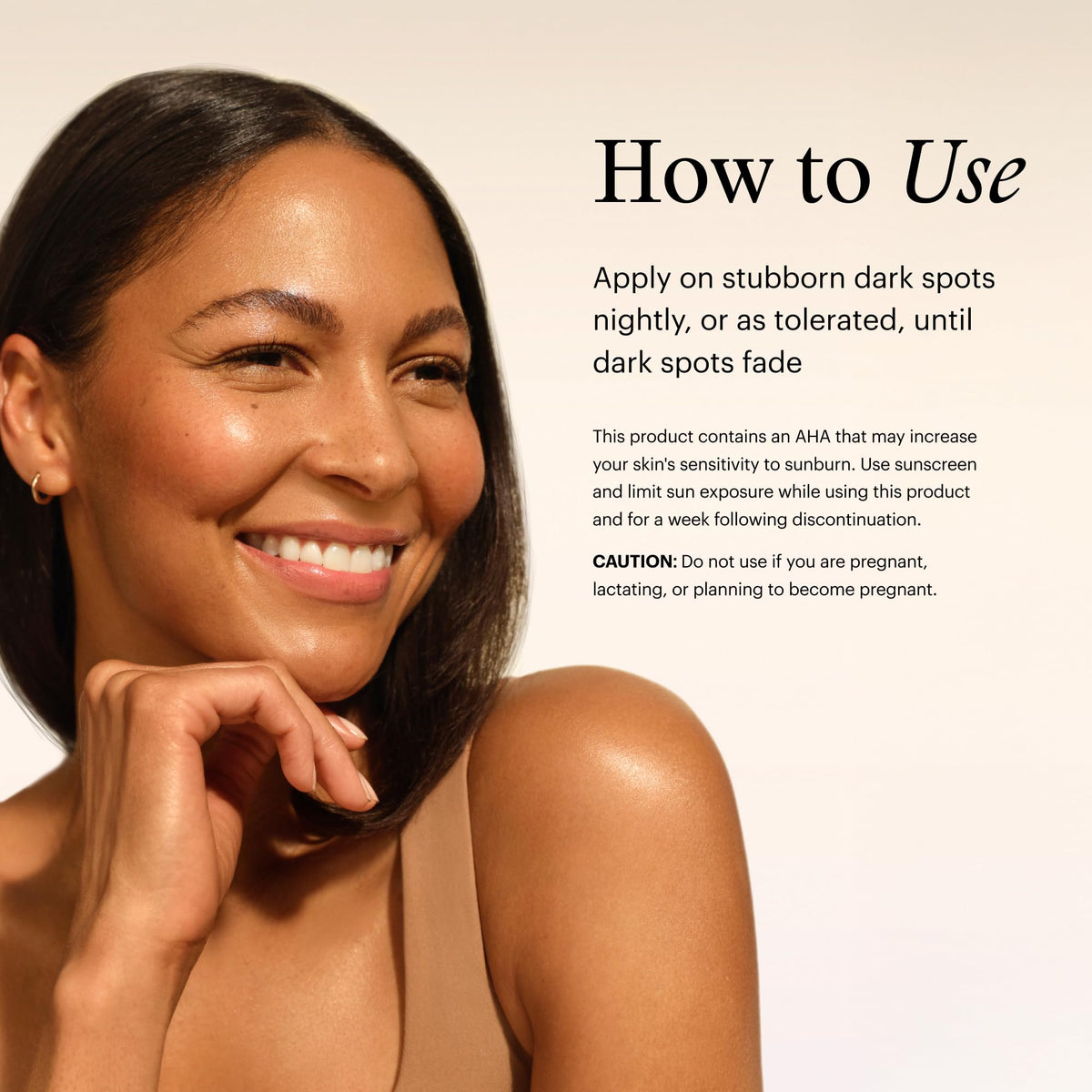 Creamy texture of SkinMedica Even & Correct on skin shows smooth application.