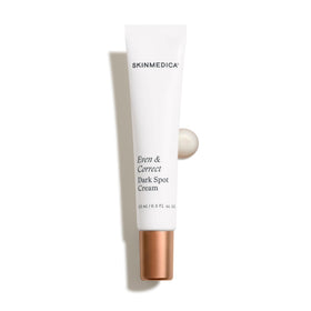 SkinMedica Even & Correct Dark Spot Cream tube for targeted spot treatment.