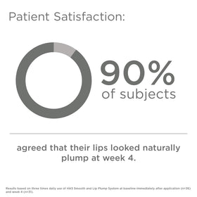 Travel-ready SkinMedica HA5 lip system compact size for on-the-go care.