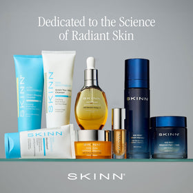 SKINN Suitable for all skin types, offering extra moisture for dry or mature skin.