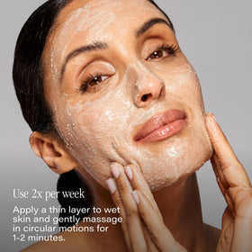 SKINN DermAppeal beta-glucan soothing helps calm skin after exfoliation.
