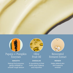 SKINN Olive oil hydration supports a refreshed, balanced complexion.