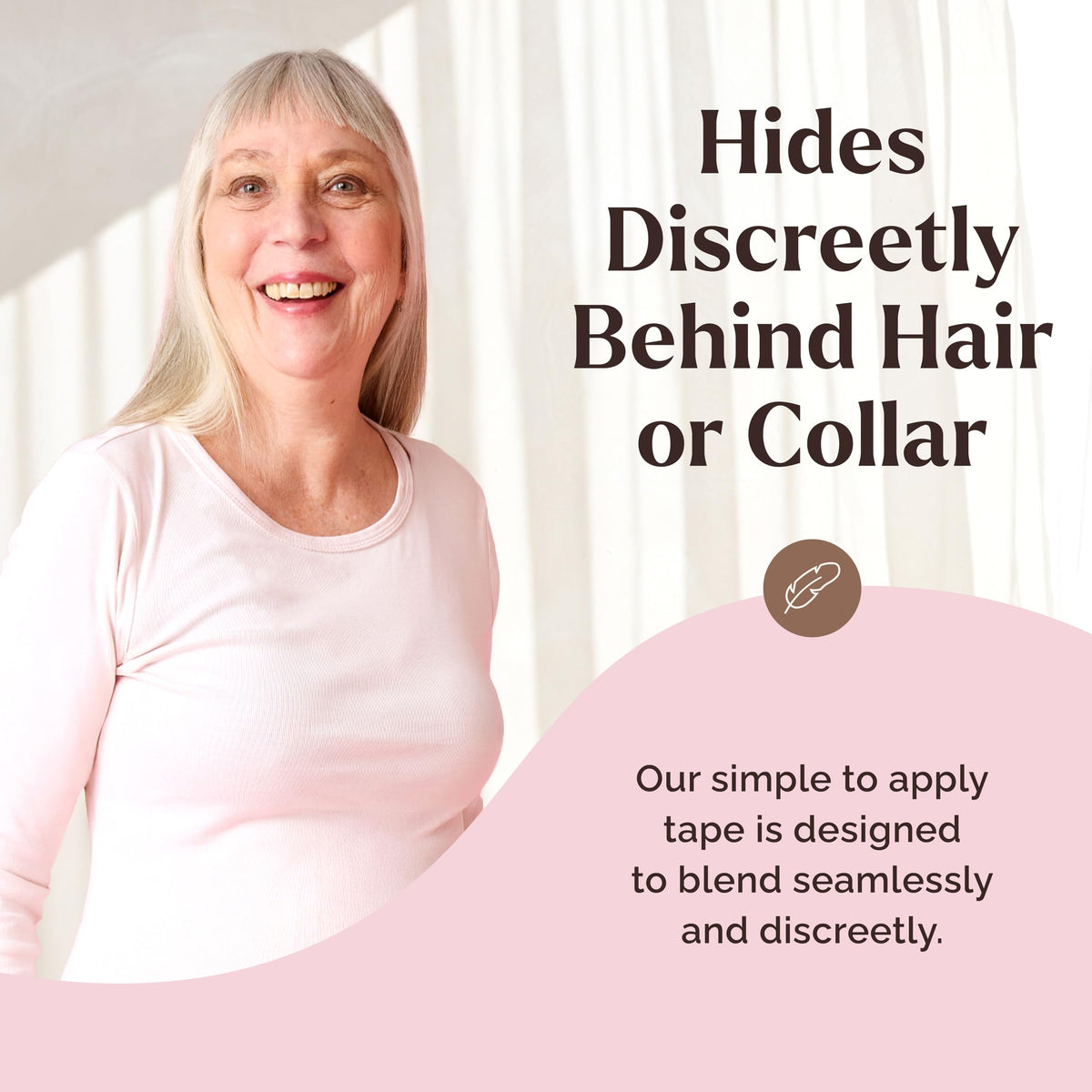 Original Skinnies neck firming tape provides noticeable neck shaping