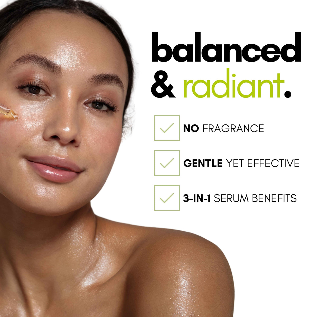 Minimalist packaging signaling clean, fragrance-free formula
