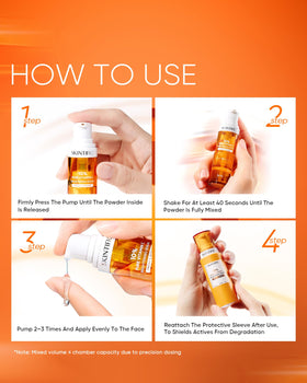 SKINTIFIC after-cleansing application ready for routine