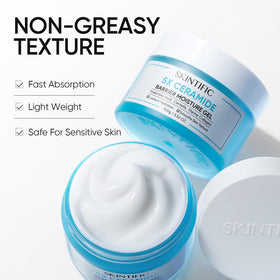 SKINTIFIC Centella ingredient icon signals soothing daily care