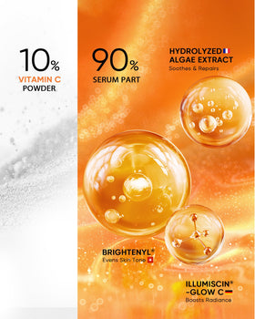 SKINTIFIC water-light serum texture on skin surface