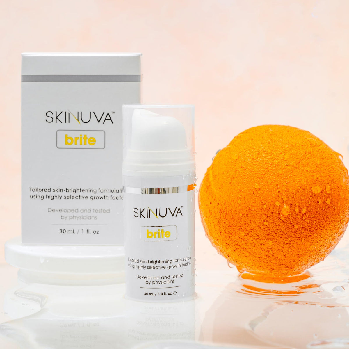 Skinuva Brite box and manual suggest easy long-term use.