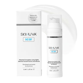 Skinuva Next Gen Scar Cream bottle for convenient application.