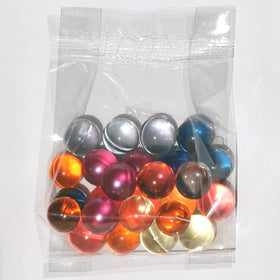 SKLEER Bath Oil Beads lavender, rose, vanilla hues for aromatic relaxation.