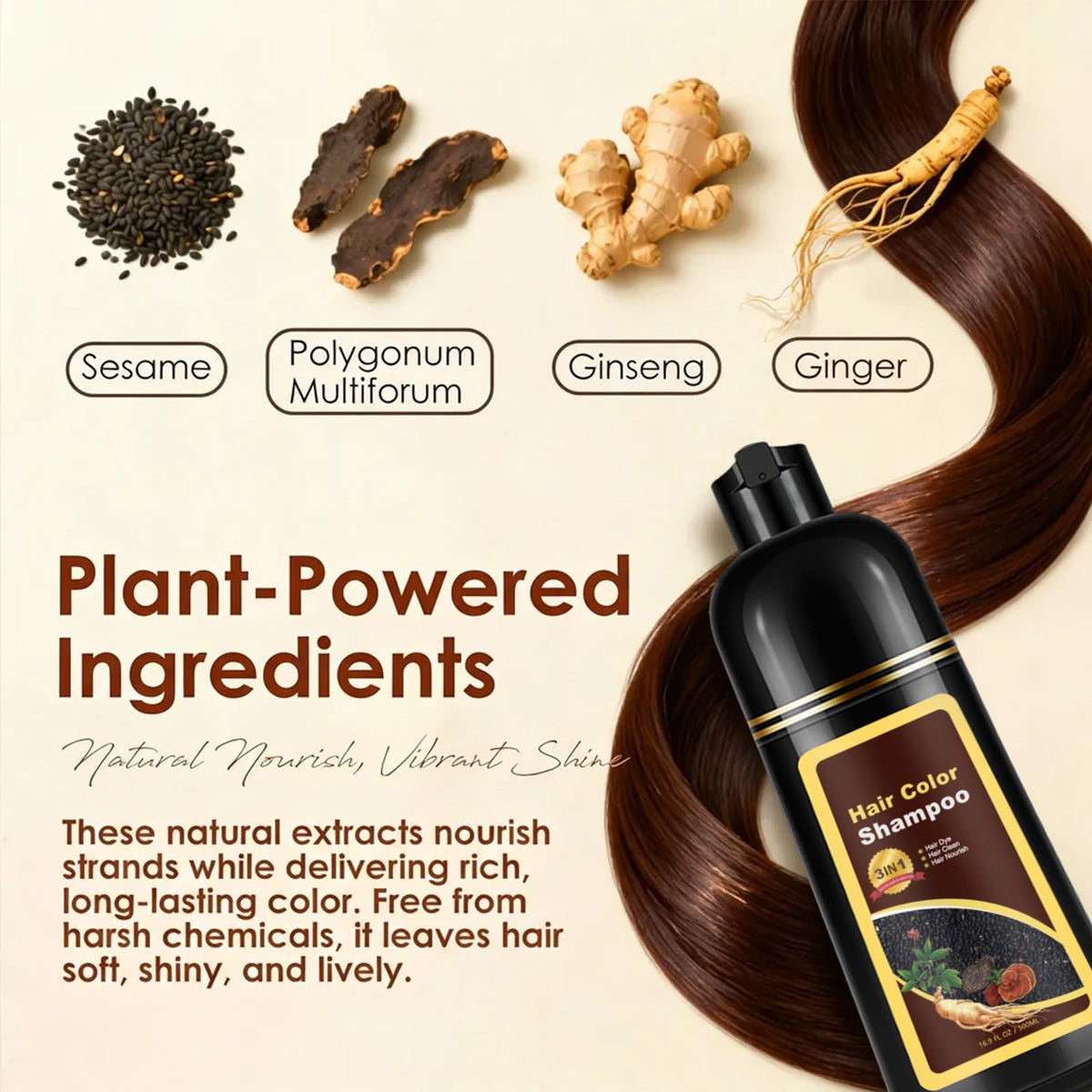 Sklight gentle botanical formula with nourishing extracts for sensitive scalps