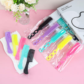 Skourvut travel combs bulk in 25 pieces for on-the-go detangling.