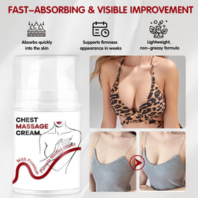 SKSOYT Breast Enhancement Cream texture swirl demonstrates lightweight hydration for firming and comfort.