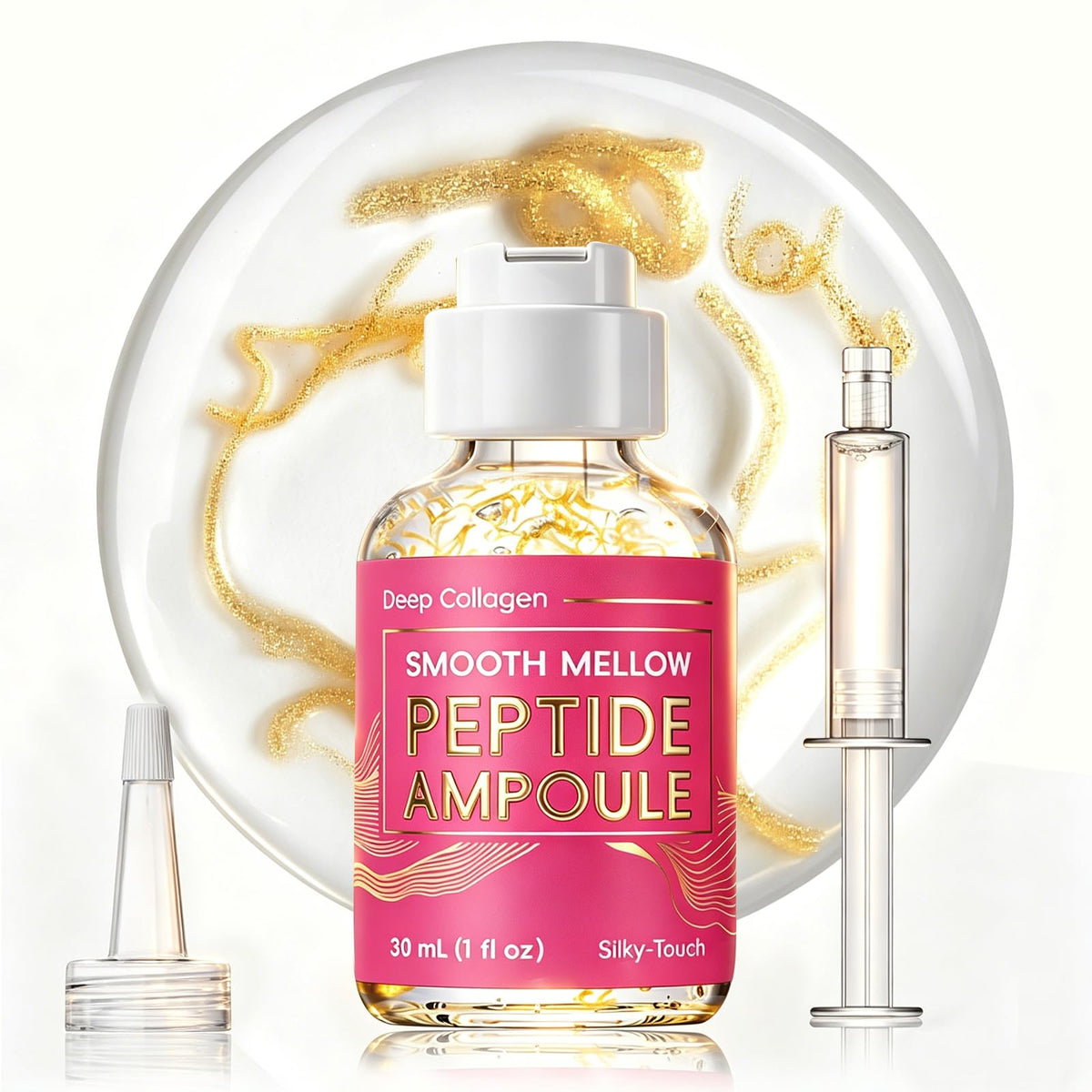 SKSOYT Deep Collagen Serum bottle for nightly hydration routine.