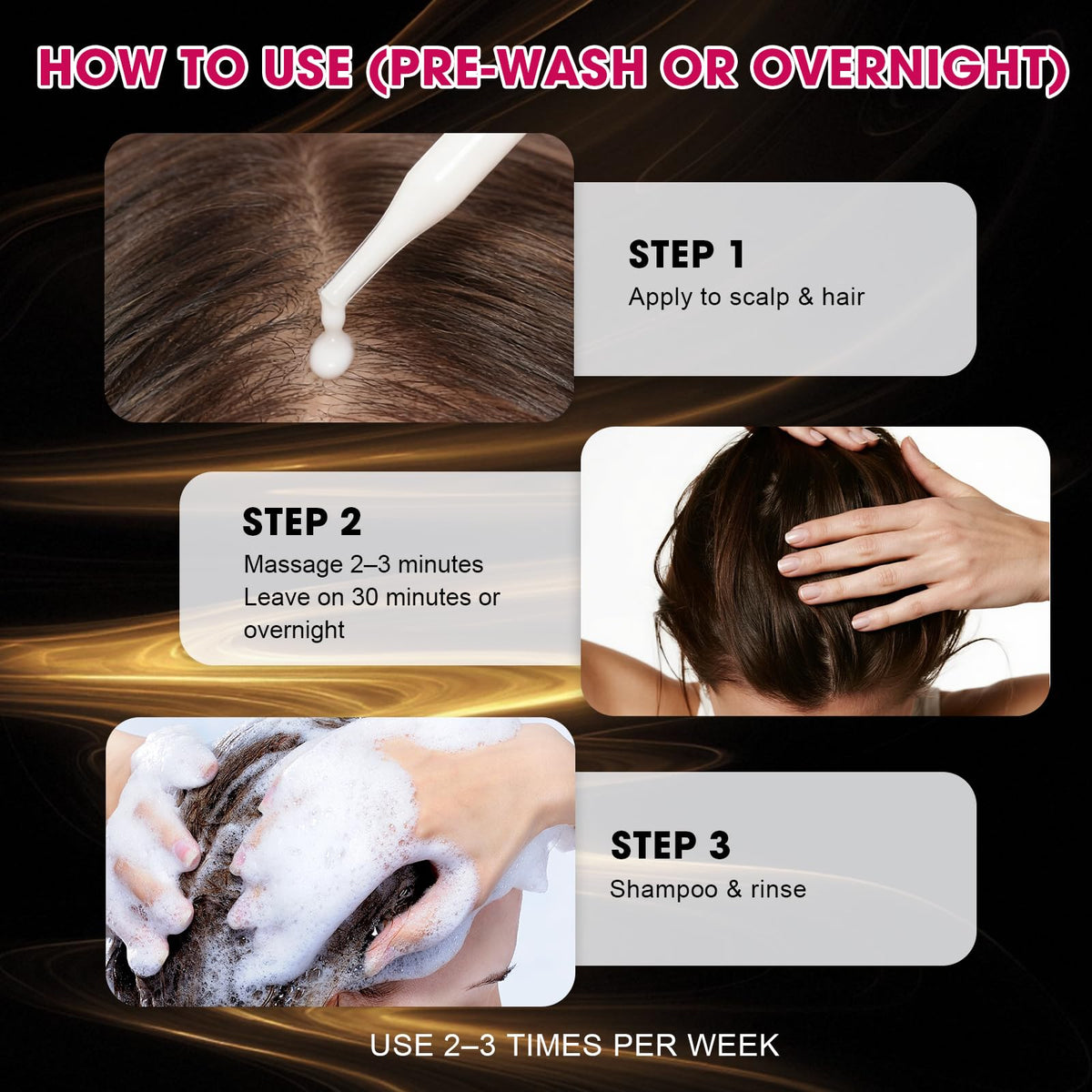 SKSOYT Onion Hair Growth Serum in night routine beside pillow and robe.