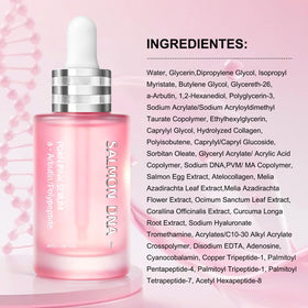 SKSOYT radiant glow after regular use of pink peptide serum.