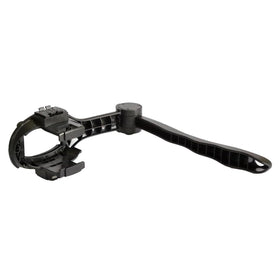 Lightweight, travel-ready back shaver handle for gym bag convenience