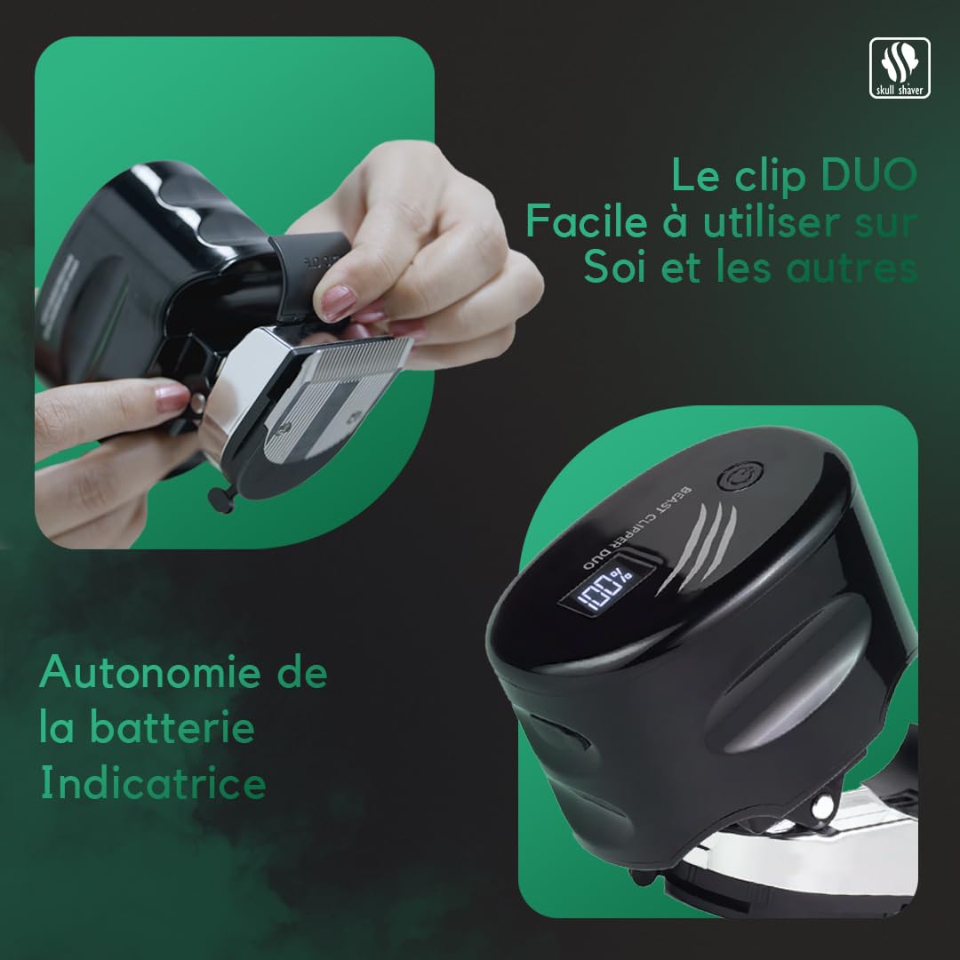Durable construction image suggests sturdy build for daily grooming.