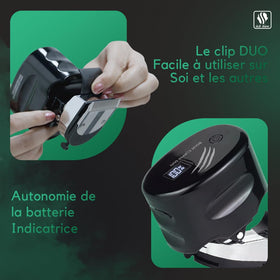 Durable construction image suggests sturdy build for daily grooming.