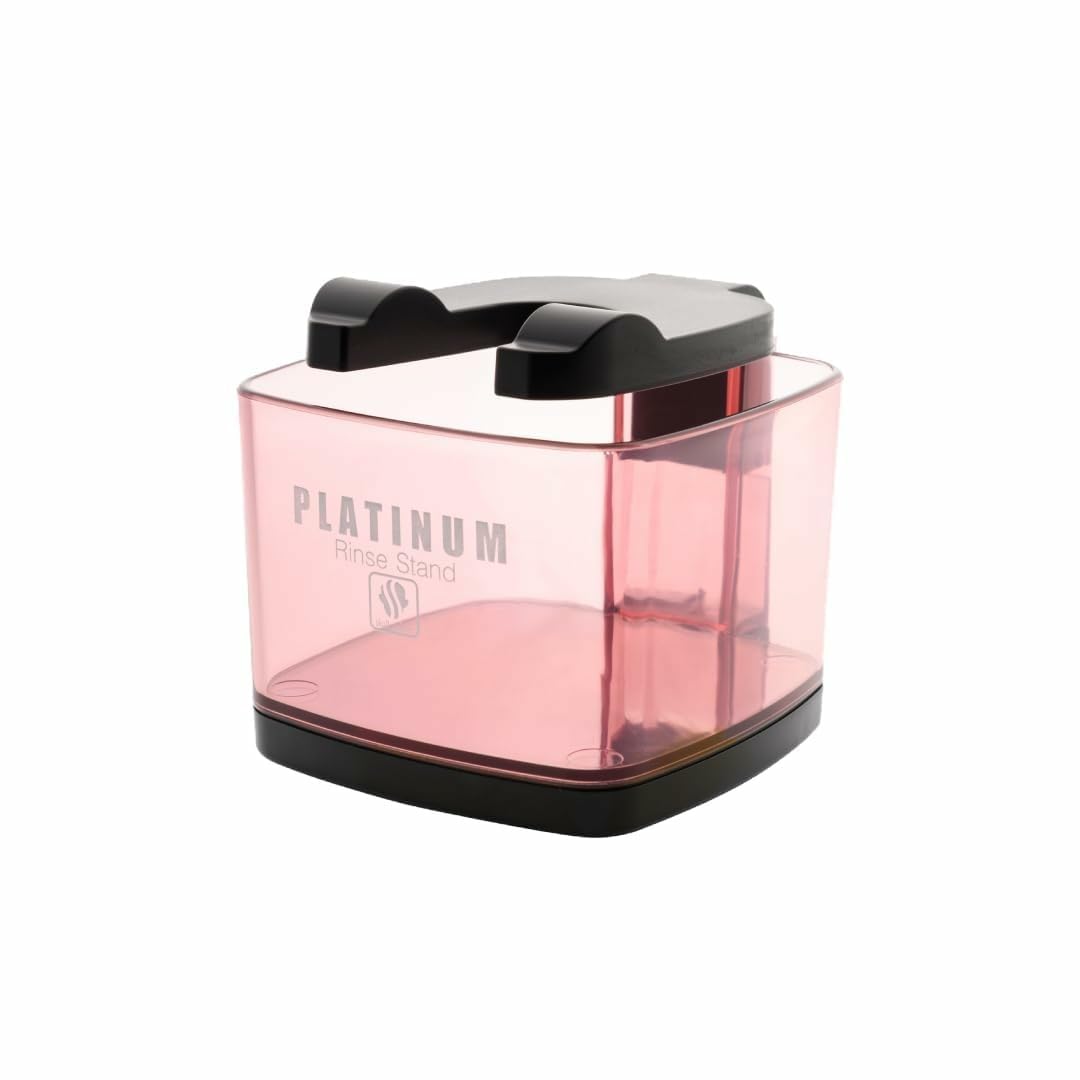 Skull Shaver Butterfly Platinum pink rinse stand for quick cleaning