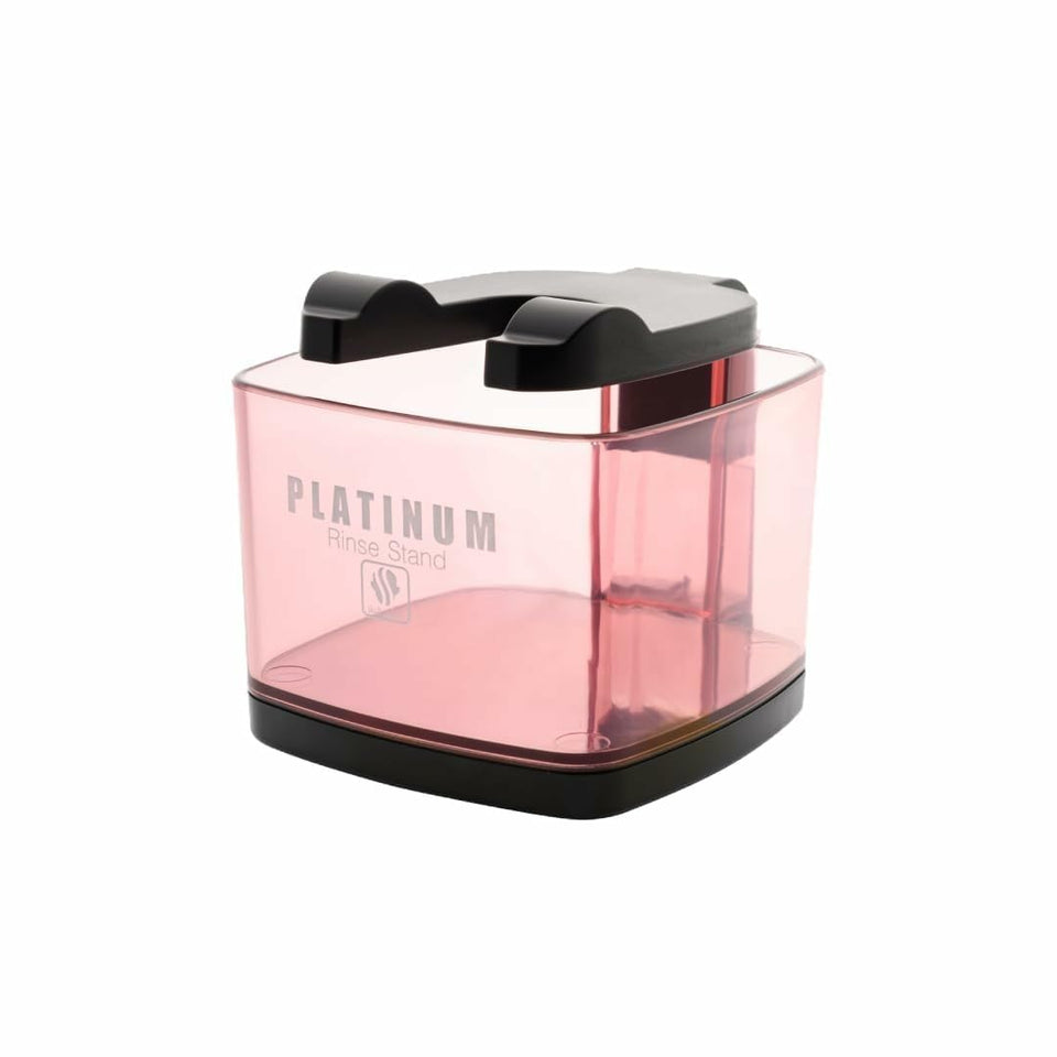 Skull Shaver Butterfly Platinum pink rinse stand for quick cleaning