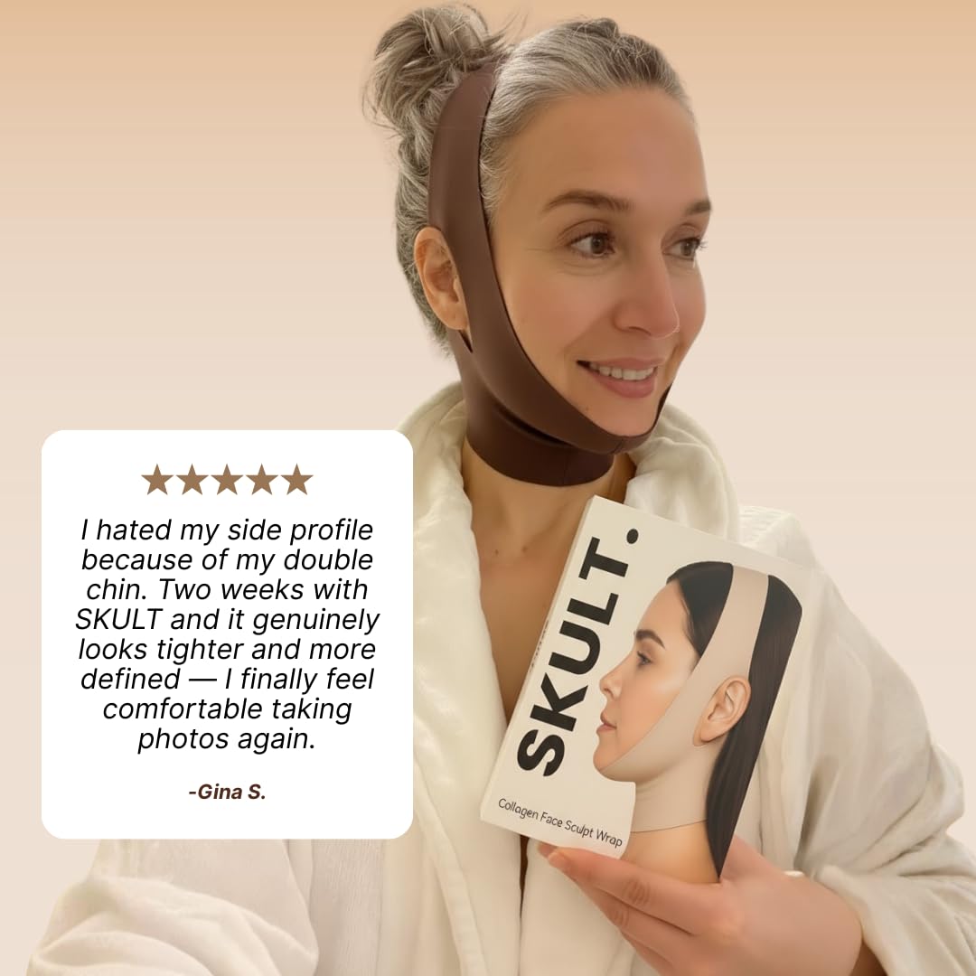 SKULT Sleep or travel-ready wrap supports discreet contouring on the go