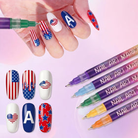 SKUPHI nail art pens gift-ready set for family crafts