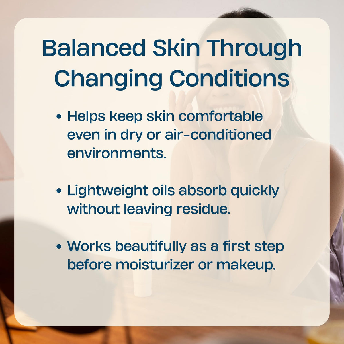 Sky & Sol serum skin radiance shot hints at a hydrated, healthy glow