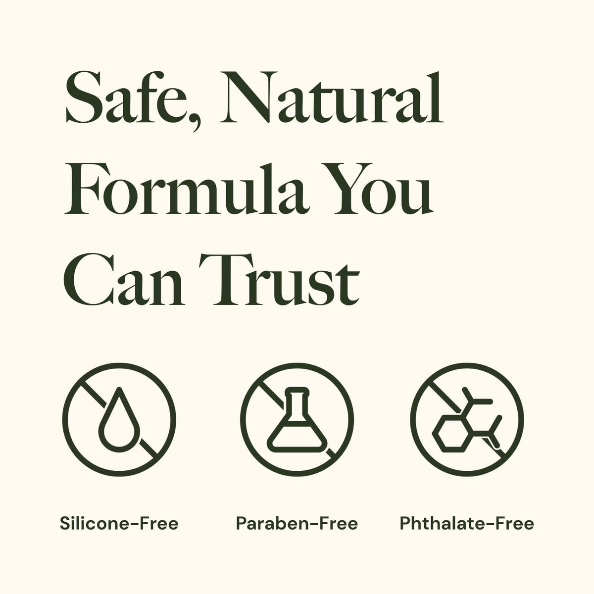 Sky and Sol silicone-free formula supports balanced hair health.