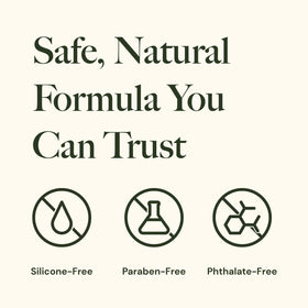 Sky and Sol silicone-free formula supports balanced hair health.