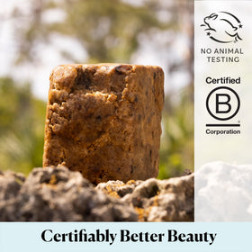 Sky Organics African Black Soap Bar comes in resealable packaging for easy storage.