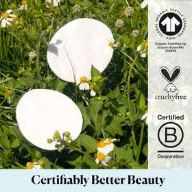 Sky Organics eco-friendly cotton pads support daily skincare routine.
