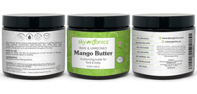 Sky Organics Mango Butter used in daily routine for hydration