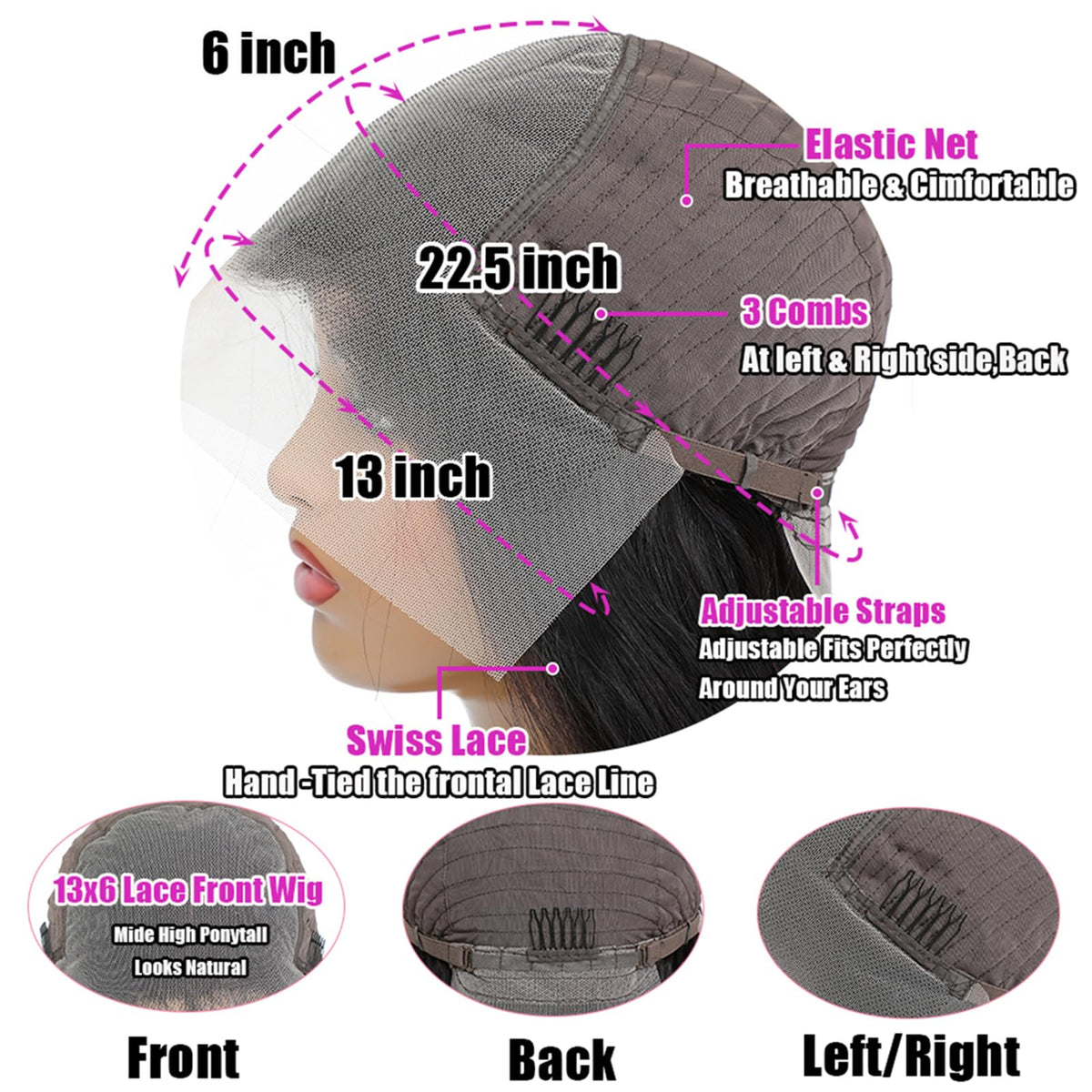 SkyGrow body wave texture offers versatile styling options