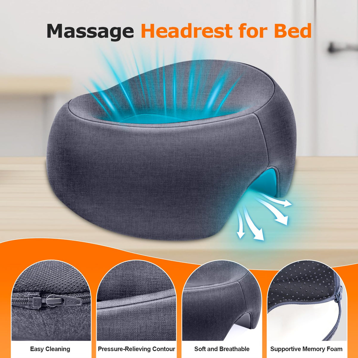SKYIMOOO breathable channels highlight airflow for cool, comfortable face-down sessions