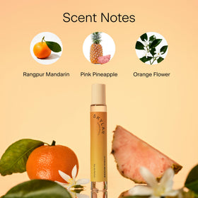 Skylar Citrus Reverie bottle pour, ideal for easy layering with Salt Air and Lime Sands.