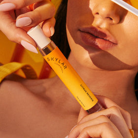 Skylar Citrus Reverie lifestyle shot, everyday scent for both women and men.